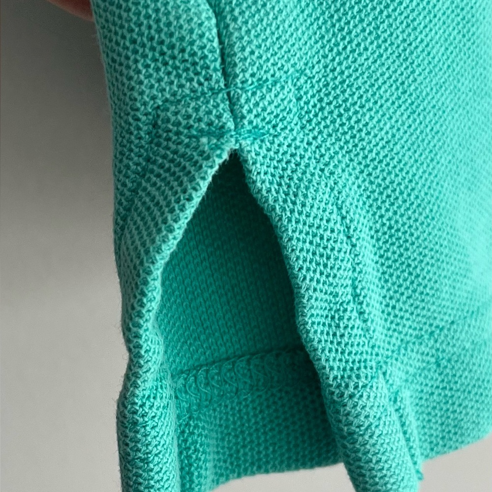 L.l.Bean Women’s Turquoise Polo Shirt size L - Picture 6 of 7